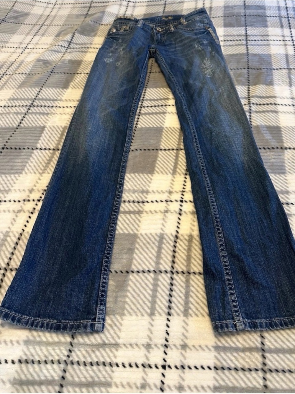 Miss Me Bootcut Embroidered Jeans Women’s Size 27x34